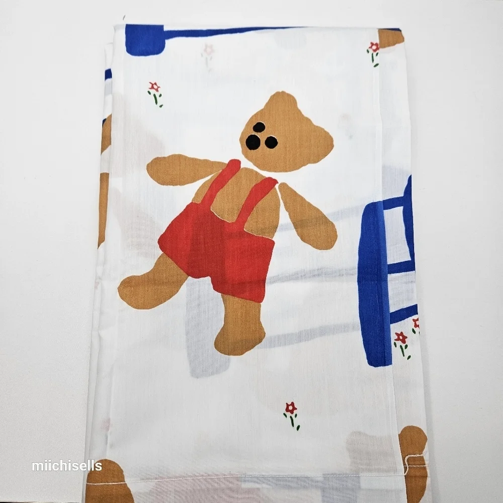 Springmaid Vintage Sheet Teddy Bear